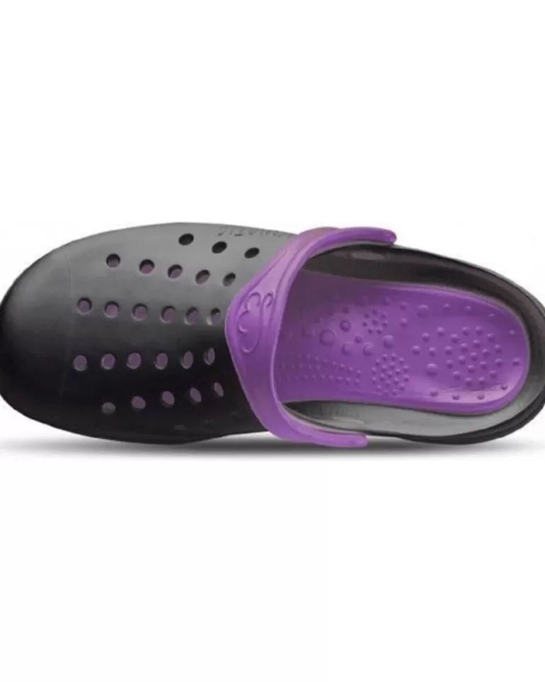 FELIZ CAMINAR Zuecos De Mujer Y Hombre Zuecos Sanitarios Kinetic - Morado Fashion