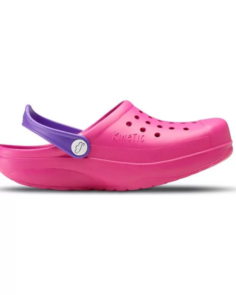 FELIZ CAMINAR Zuecos De Mujer Y Hombre Zuecos Sanitarios Kinetic - Rosa New