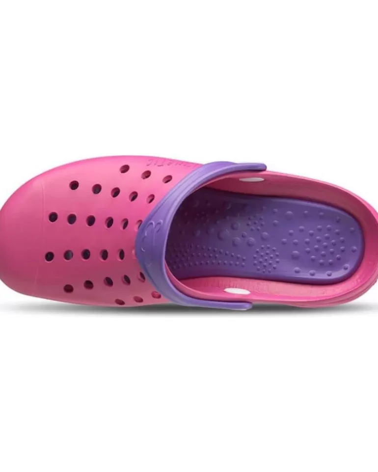 FELIZ CAMINAR Zuecos De Mujer Y Hombre Zuecos Sanitarios Kinetic - Rosa New