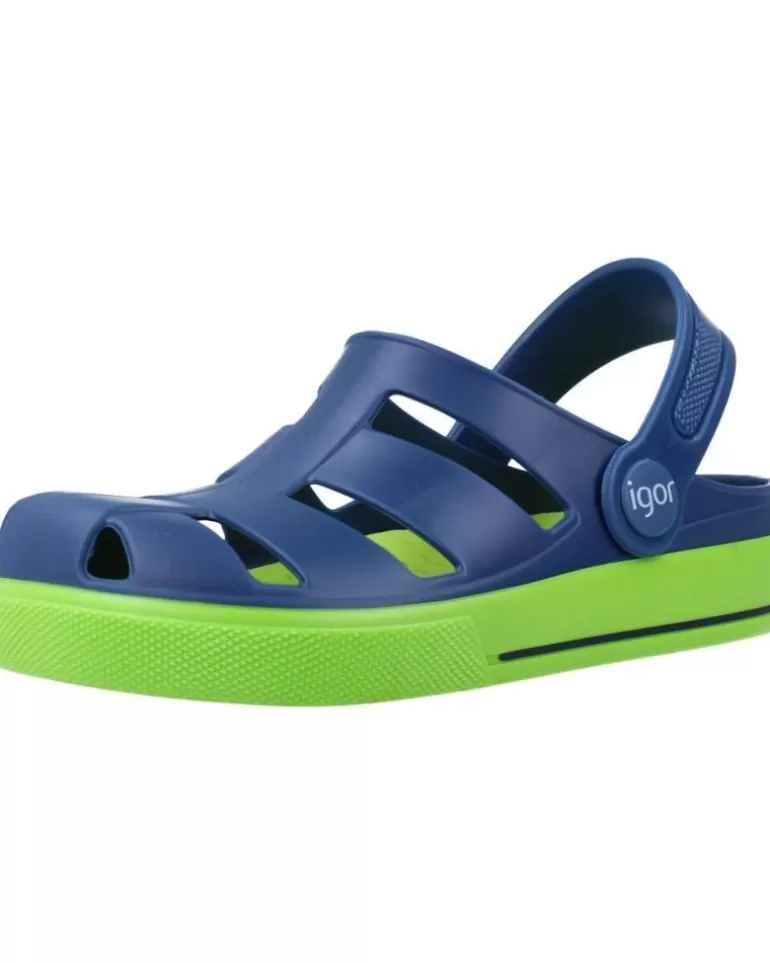 IGOR Zuecos De Niño S10284 Azul Cheap