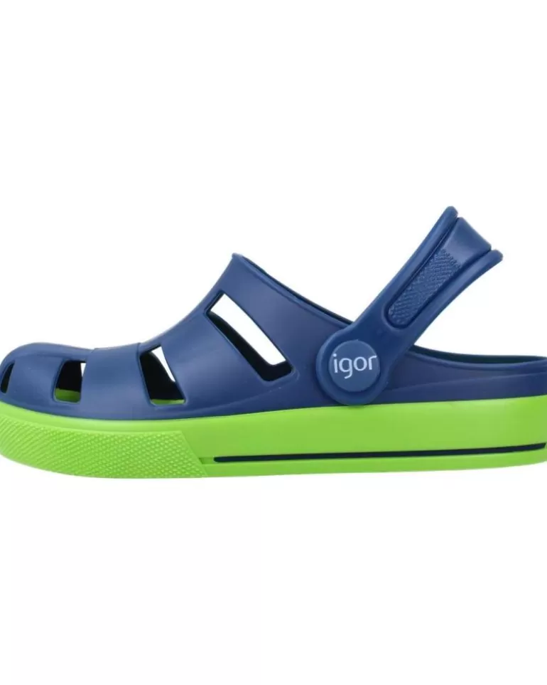 IGOR Zuecos De Niño S10284 Azul Cheap