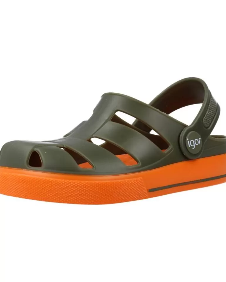 IGOR Zuecos De Niño S10284 Verde Best Sale