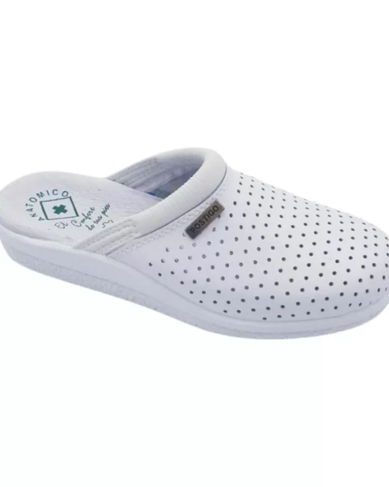 JAVER Zuecos De Mujer Y Hombre Calzado De Trabajo 04 Zueco Varios 12548 Blanco Flash Sale