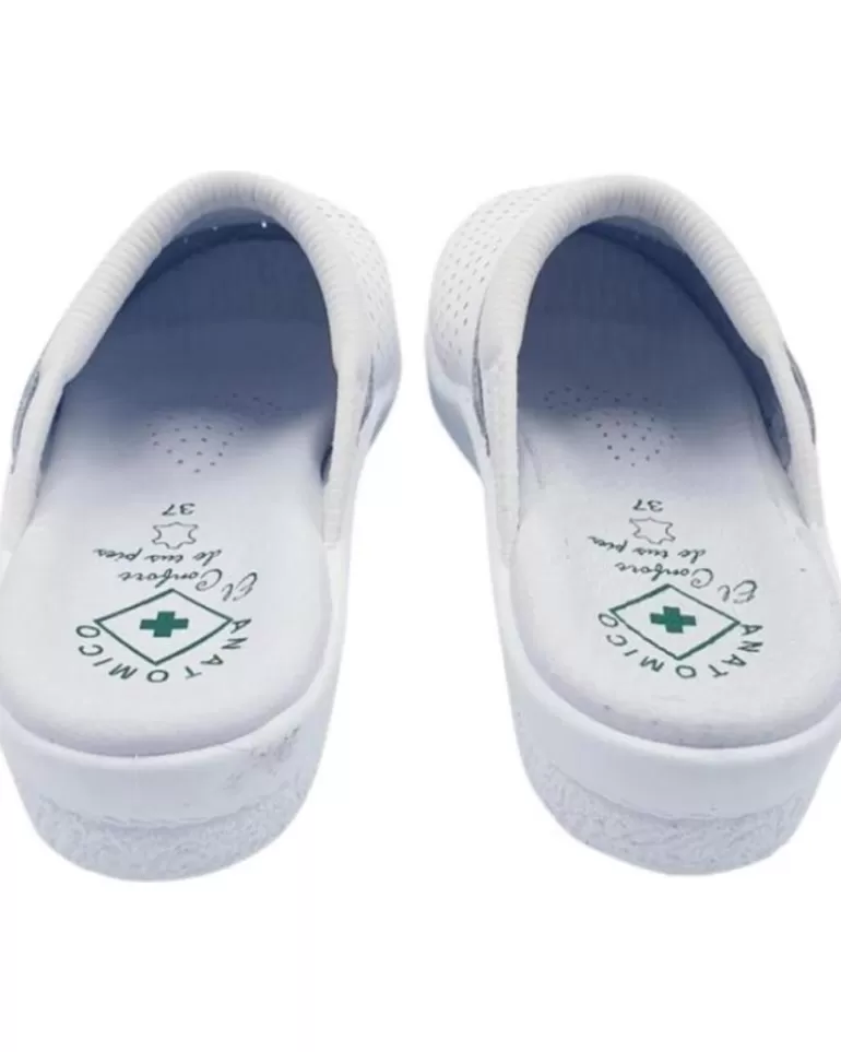 JAVER Zuecos De Mujer Y Hombre Calzado De Trabajo 04 Zueco Varios 12548 Blanco Flash Sale