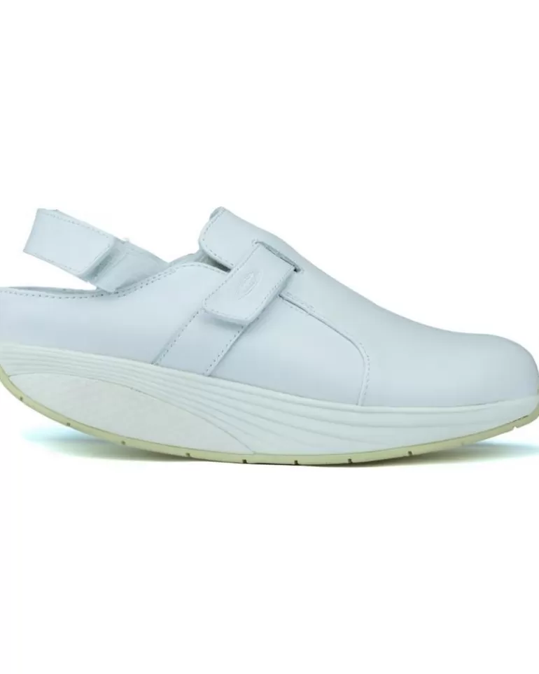 MBT Zuecos De Mujer Y Hombre Flua Unisex Blanco Cheap