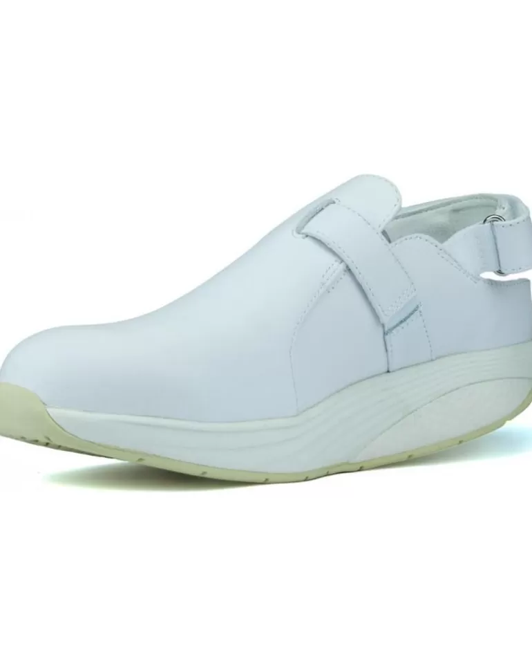MBT Zuecos De Mujer Y Hombre Flua Unisex Blanco Cheap