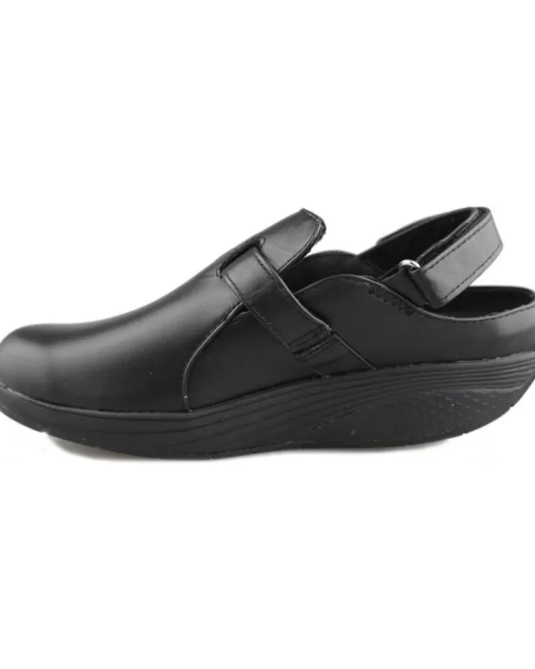 MBT Zuecos De Mujer Y Hombre Flua Unisex Negro Hot