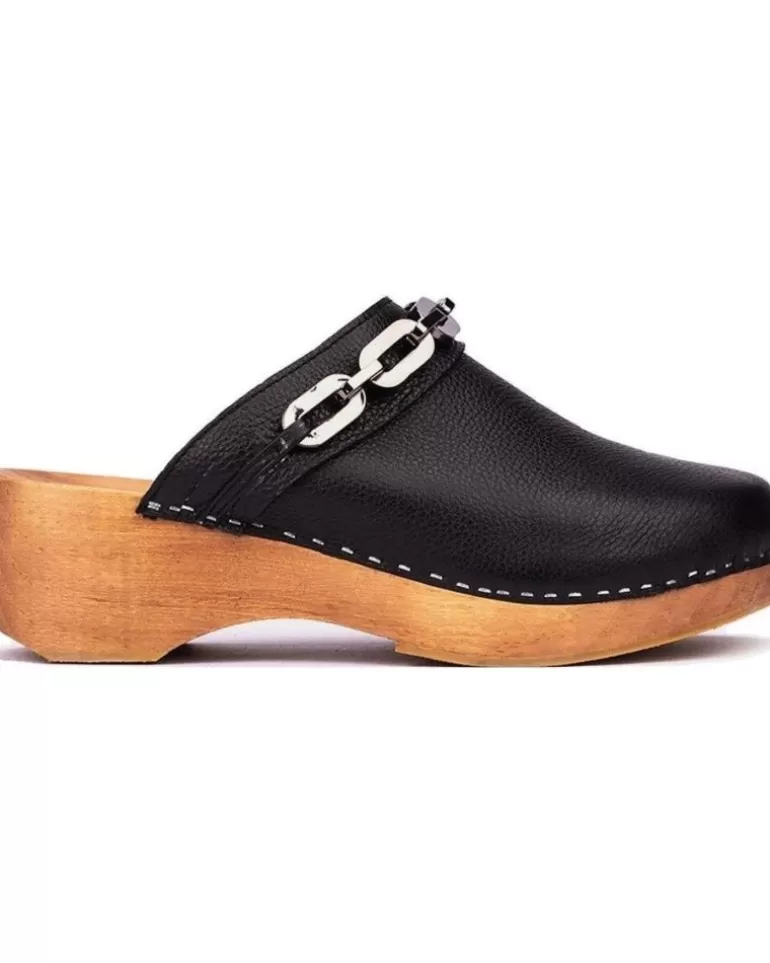 PEDRO MIRALLES Zuecos De Mujer Finisterre 17015 B Negro Hot