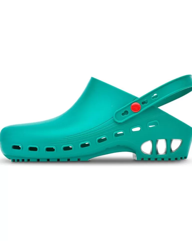 SAGUY’S Zuecos Saguy'S De Mujer Y Hombre Y Niña Zueco De Trabajo Saguys Professional 21016 Verde Best