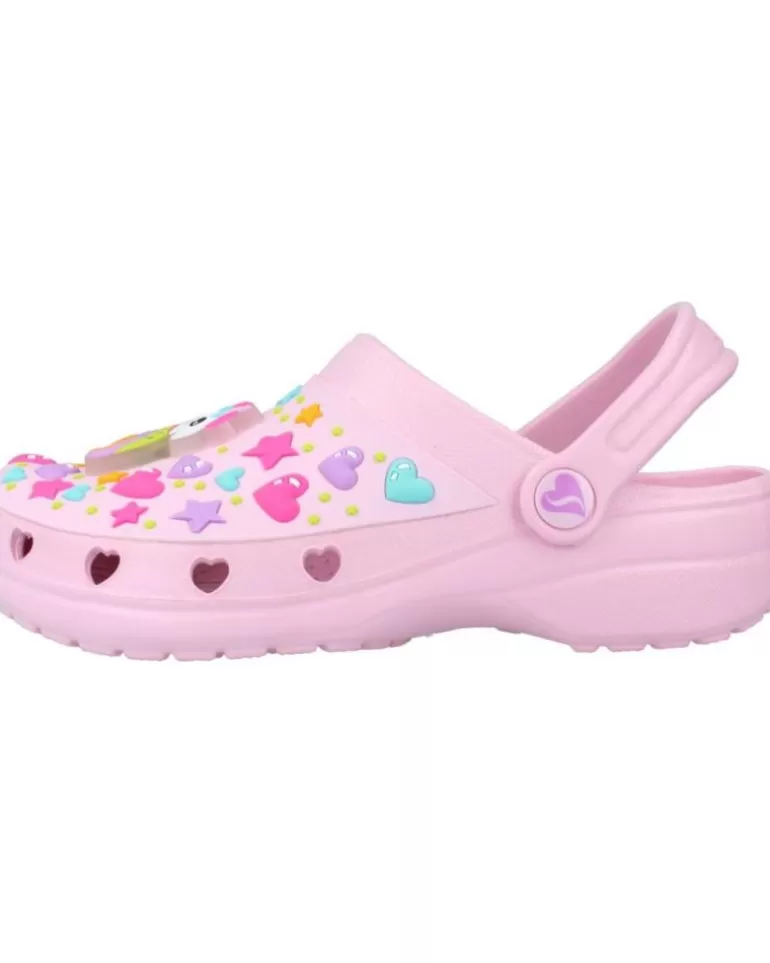 SKECHERS Zuecos De Niña Heart Charmer-Unicorn Delig Rosa Hot