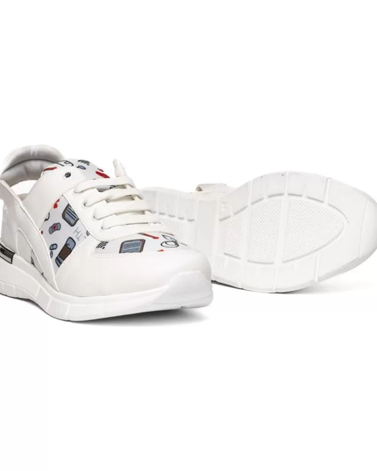 ZUEKOOS Zuecos De Mujer Sneaker Hospital Multicolor Online