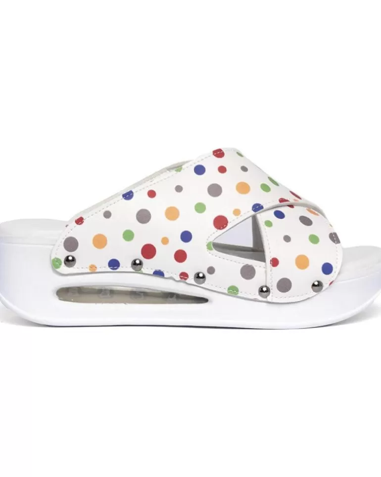ZUEKOOS Zuecos De Mujer Zueco Confeti Closed Airmax Multicolor Discount