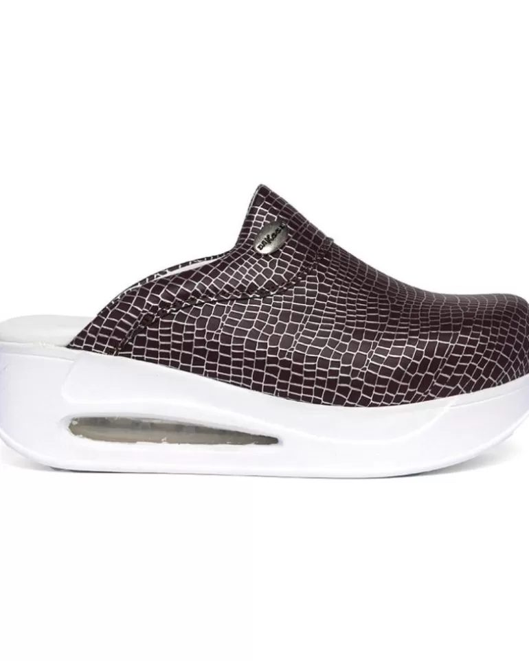 ZUEKOOS Zuecos De Mujer Zueco Milano Closed Airmax Burdeos Hot
