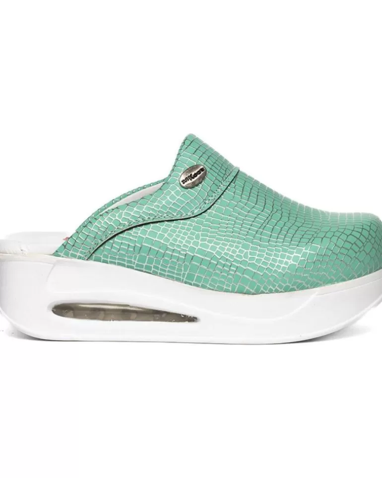 ZUEKOOS Zuecos De Mujer Zueco Milano Closed Airmax Turquesa Sale